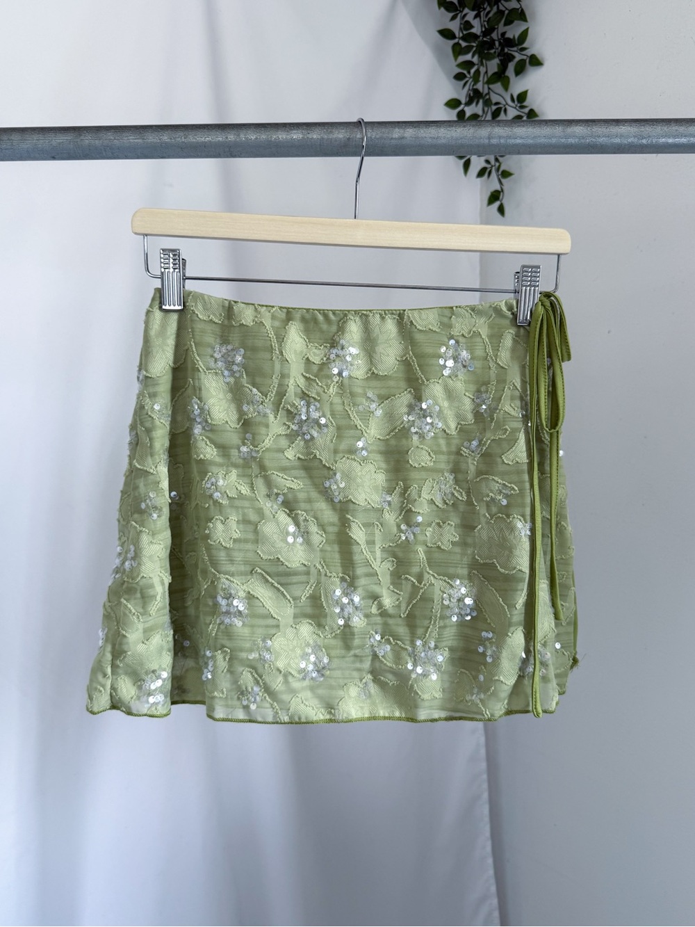 Shein sequin skirt cover up